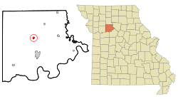 Location of Bogard, Missouri