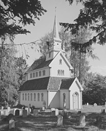 Church exterior between 1862 and 1965