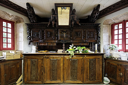 View of the sacristy