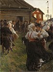 Midsummer dance by Anders Zorn, Sweden (1897)