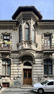 Strada Radu Cristian no. 2, Bucharest, unknown architect, c.1900