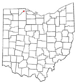 Location of Rossford, Ohio