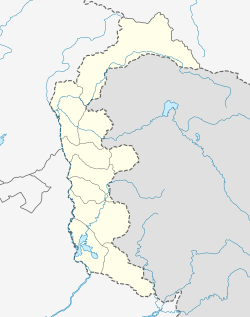 Location of the Red Fort in Azad Jammu and Kashmir and Pakistan