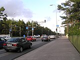 Vabaduse puiestee, the main road of Nõmme District in Hiiu.
