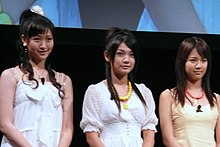 Idoling!!! (L-R:Rurika Yokoyama, Erica Tonooka, Mai Endo)