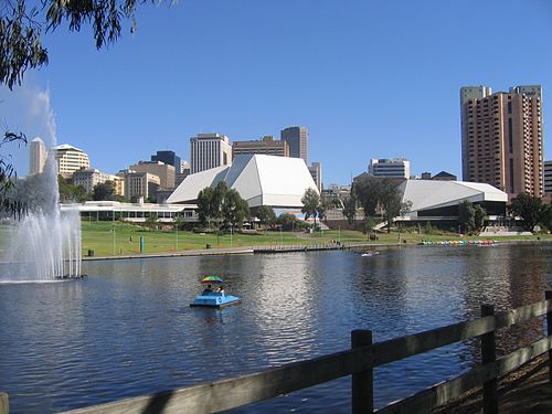 The Beautiful City Of Adelaide, South Australia