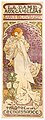 Image 14La Dame aux Camélias poster, by Alphonse Mucha (restored by Adam Cuerden) (from Wikipedia:Featured pictures/Culture, entertainment, and lifestyle/Theatre)