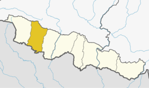 Bara District (dark yellow) in Madhesh Province