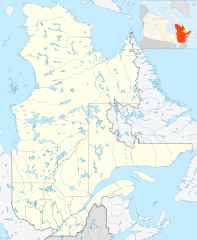 Salluit is located in Quebec