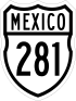 Federal Highway 281 shield