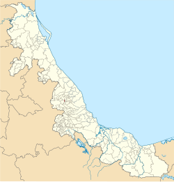 Location in Veracruz
