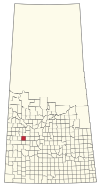 Location of the RM of Mountain View No. 318 in Saskatchewan