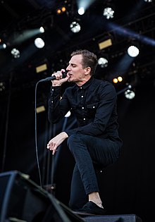 O'Callaghan performing at the 2018 Rock am Ring