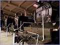 Steam Locomotive Roundhouse Japan