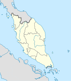 Ayer Keroh is located in Peninsular Malaysia