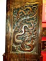 Dragon carving door from the Trần dynasty