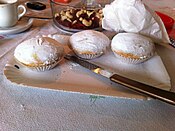 Bocconotto is a pastry typical of the Italian regions of Apulia, Abruzzo, and Calabria, and is often eaten at Christmas.