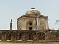 Tomb of Mohammad Quli Khan, brother of Adham Khan, a general of Mughal Emperor, Akbar, later turned into a country house Metcalfe House or Dilkusha by Sir Thomas Metcalfe, near Qutb complex