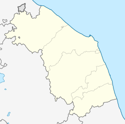Mogliano is located in Marche