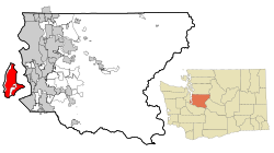 Location in King County