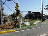The location of former Mikawa–Ogihara Station (March 2020)