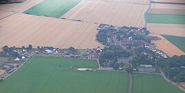 An aerial view of Nivillers