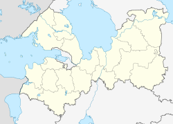 Lebyazhye is located in Leningrad Oblast
