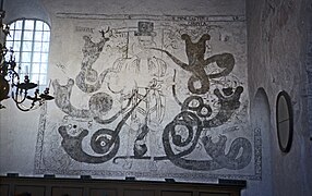 Mural of the Seven Deadly Sins