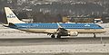 KLM Cityhopper Embraer 190 at Trondheim