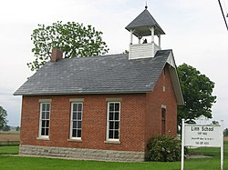Former Marion Township Sub-District No. 8 School on State Route 4