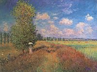 Claude Monet, "Summer Field of Coquelicots", 1875