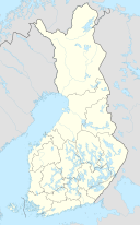 Location of the former lake in Finland.