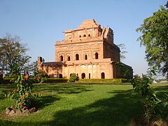 Kareng ghar, the palace of the Ahom kings in their former capital Garhgaon