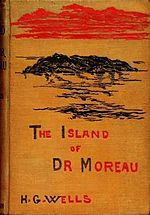 First edition (1896) cover of The Island of Doctor Moreau
