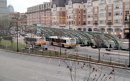 The modern bus terminal in 2016