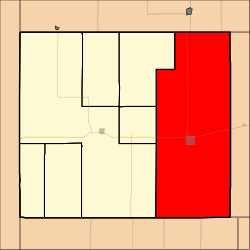 Location in Cheyenne County