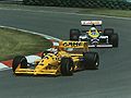 Nelson Piquet driving for Lotus at the 1988 Canada Grand Prix