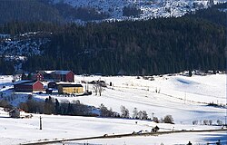 View of the Vådal area in southern Sparbu