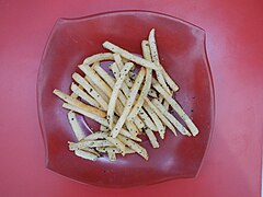 Wasabi fries