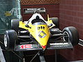 Prost's Renault RE40 in display