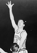 Bill Bradley while playing for the Princeton Tigers