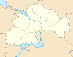 Petrykivka is located in Dnipropetrovsk Oblast