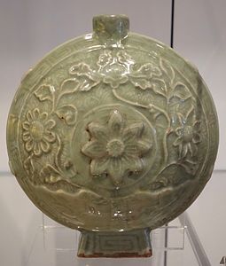 Flask, Yuan dynasty, 1271-1368