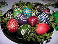 Easter eggs from Lithuania