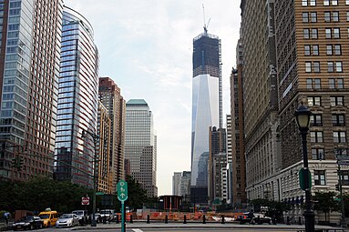 One World Trade Center on August 20, 2012.