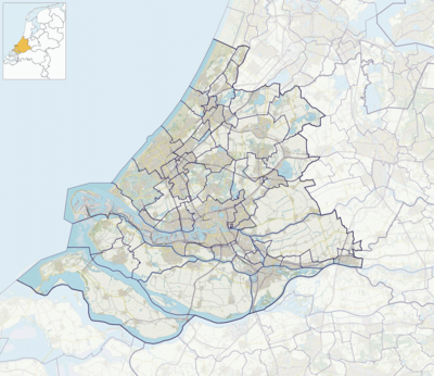2022–23 Tweede Divisie is located in South Holland