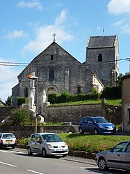 The church in Poix-Terron