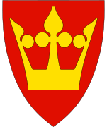 Coat of arms of Vestfold County (1970-2019)