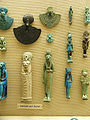 Selection of amulets of Sekhmet and Bastet