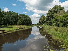 Near Spijkerboor, river: de Hunze or de Oostermoerse Vaart